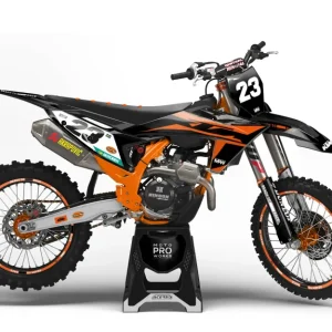 KTM EXC / EXC-F DEKOR - "OnTrack" (Sort/Orange)