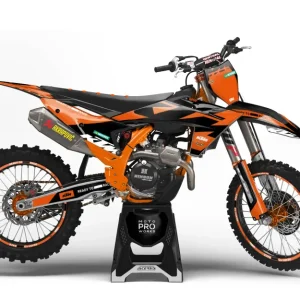 KTM EXC / EXC-F DEKOR - "Podium" (Sort/Orange)