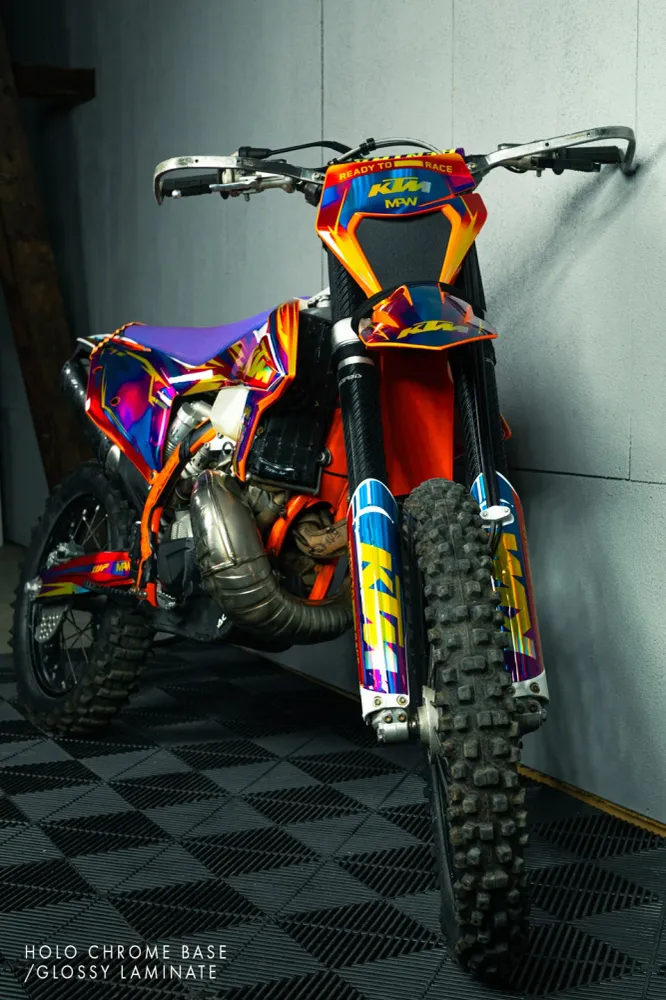 KTM EXC / EXC-F DEKOR - "Veltrix" (Orange)