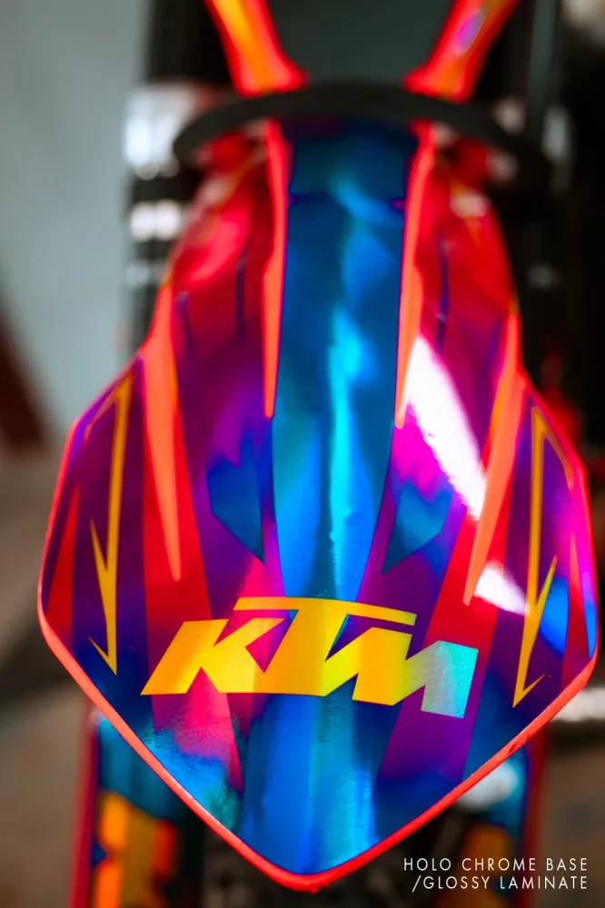 KTM EXC / EXC-F DEKOR - "Veltrix" (Orange)