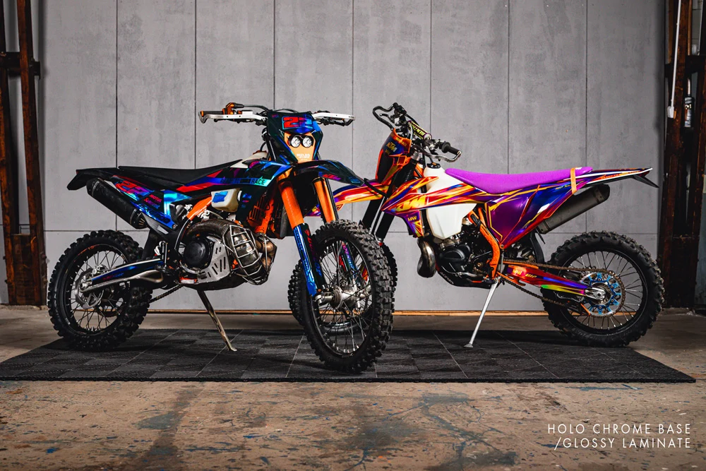 KTM EXC / EXC-F DEKOR - "Veltrix" (Orange)