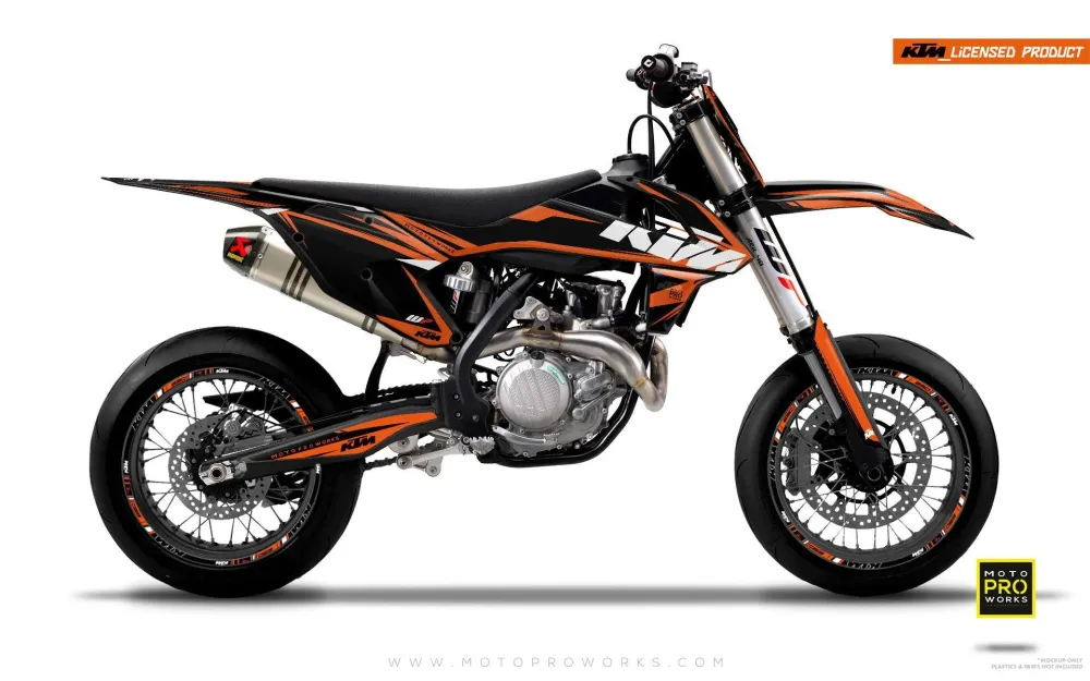 KTM EXC/SX/XC DEKOR - "KANT" (orange)