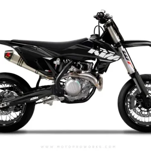 KTM EXC/SX/XC DEKOR - "KANT" (sort/grå)
