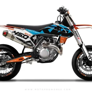 KTM EXC/SX/XC DEKOR - "READYONE" (blå)