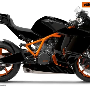 KTM RC8 1190 2011-2015 DEKOR - "Grid" (Sort)