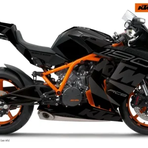 KTM RC8 1190 2011-2015 DEKOR - "Torque" (Sort)