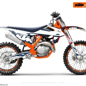 KTM SX / SX-F DEKOR - "Mounty" (Blå/Hvid)