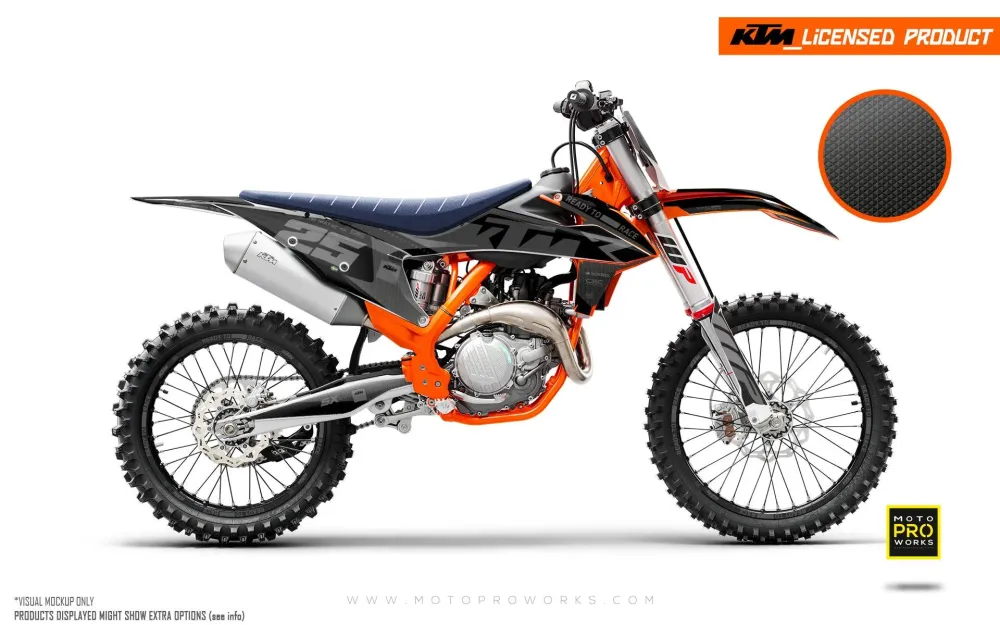KTM SX / SX-F DEKOR - "RR-Tech 2.0.2.2" (Sort)