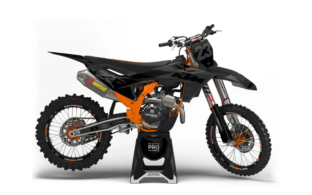KTM XC / XC-F / XC-W DEKOR - “Ignition” (Grå)
