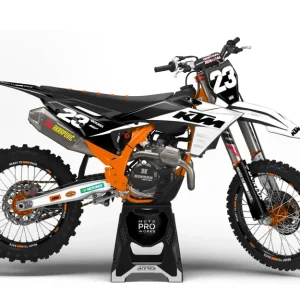KTM XC / XC-F / XC-W DEKOR - “Ignition” (Hvid)