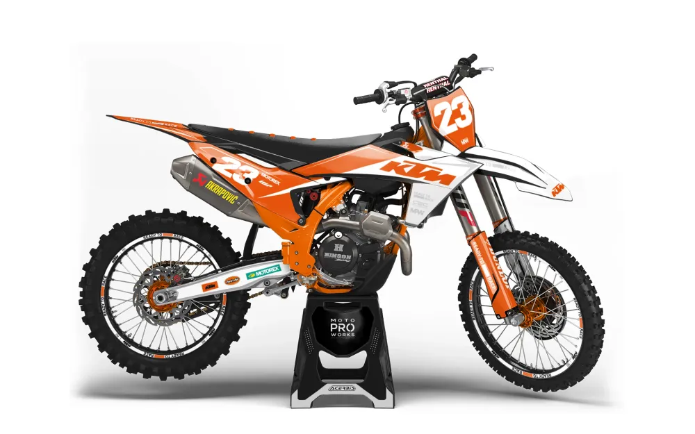 KTM XC / XC-F / XC-W DEKOR - “Ignition” (Orange)