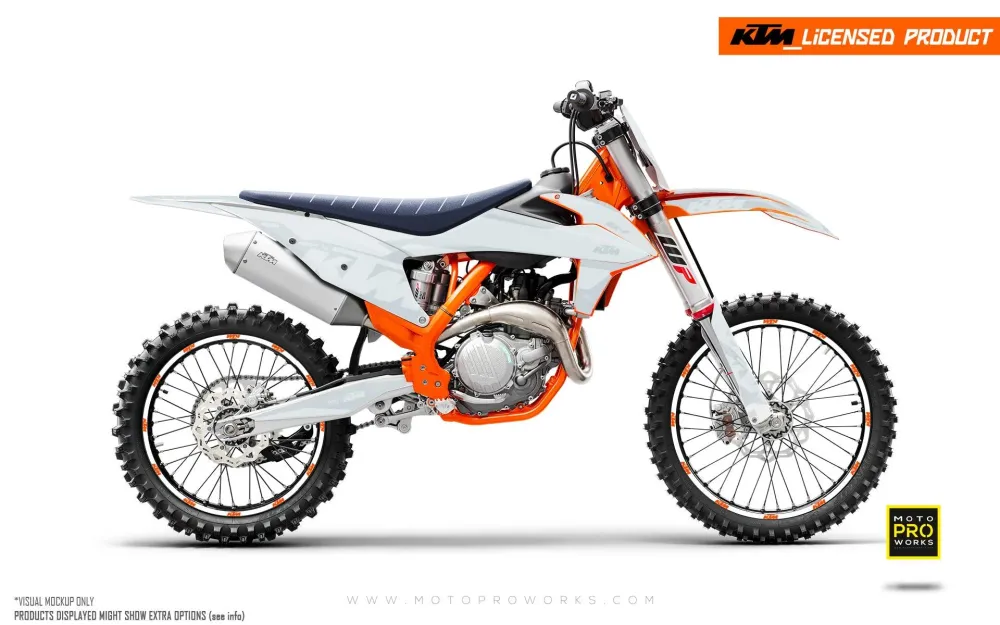KTM XC / XC-F / XC-W DEKOR - "Mounty" (Grå)