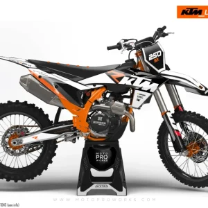 KTM XC / XC-F / XC-W DEKOR - "RR-Tech" (Hvid)