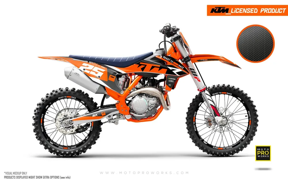KTM XC / XC-F / XC-W DEKOR - "RR Tech 2.0.2.2" (Orange)