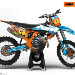 KTM XC / XC-F / XC-W DEKOR - "Waypointer" (Ocean)