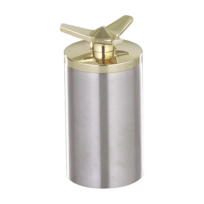 Kustom Tech Spinner svejset gasdæksel messing