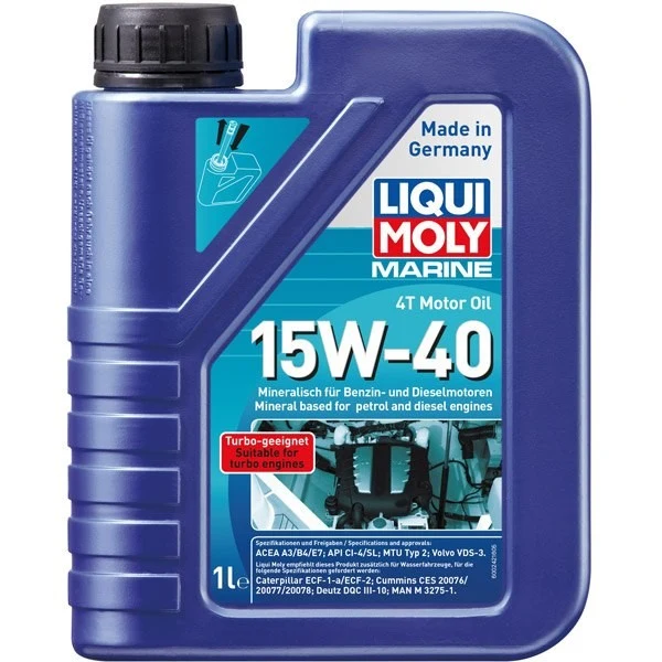 Liqui moly marine 4T motor olie 15W-40 1l