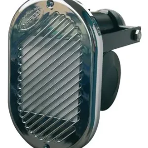 Marco, Indbygningshorn forkromet, 24V, 120 dB, 300 Hz