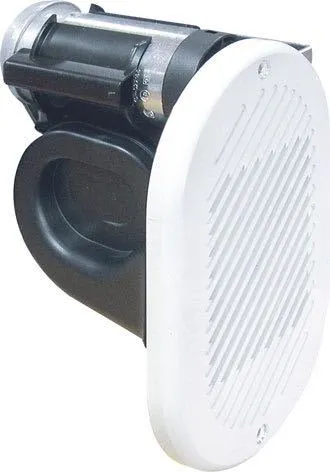 Marco, Indbygningshorn hvid, 24V, 120 dB, 300 Hz