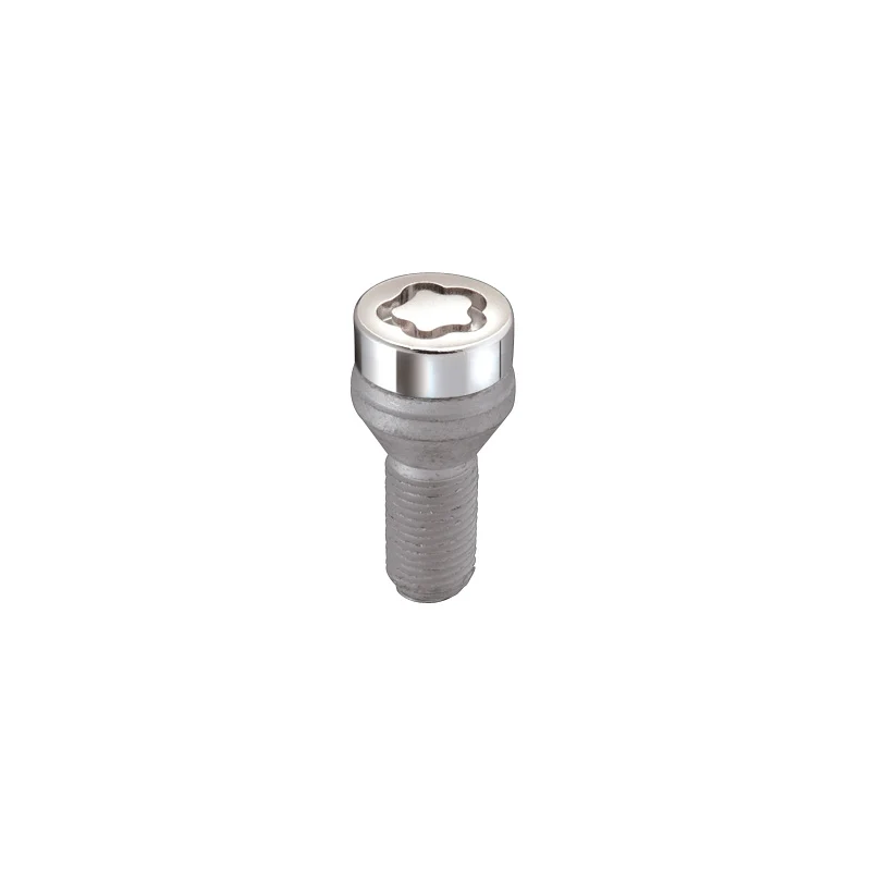 McGard, Hjul låsebolte M12x1.25 - Konisk - Længde 22,0mm (17mm hoved) - Sæt af 4 stk. + nøgle
