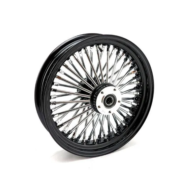 MCS Radial 48 Fat Spoke baghjul 3.50 x 16" Sort