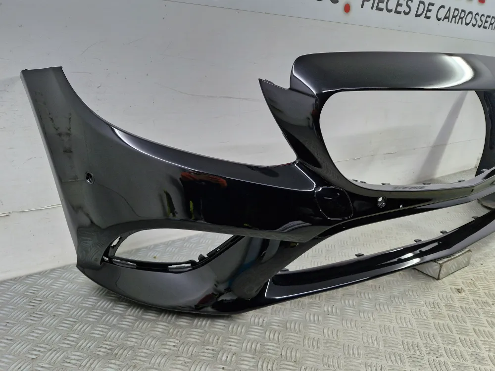 Forreste kofanger til Mercedes Klasse C W205 Fase 2 Ny sort lakering MERCEDES - BENZ