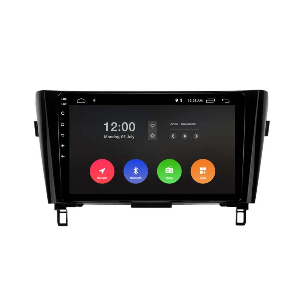 Multimedienavigation til Nissan Qashqai J11 X-Trail Rogue T32 | Carplay | Android | DAB | Bluetooth
