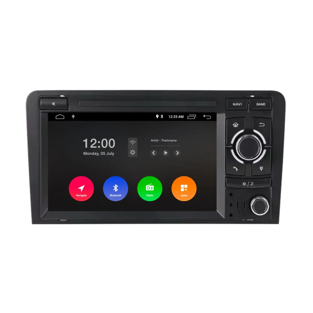 Navigation til Audi A3 | Carplay | Android | DAB | Bluetooth | WIFI | Slim