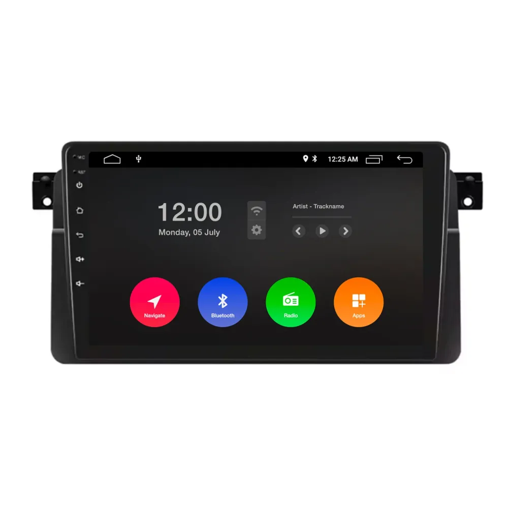 Navigation til BMW 3 E46 1998-2006 | Carplay | Android | DAB+ | Bluetooth | 64 GB