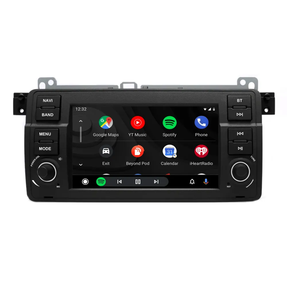 Navigation til BMW 3 E46 1998-2006 | Carplay | Android | DAB | Bluetooth