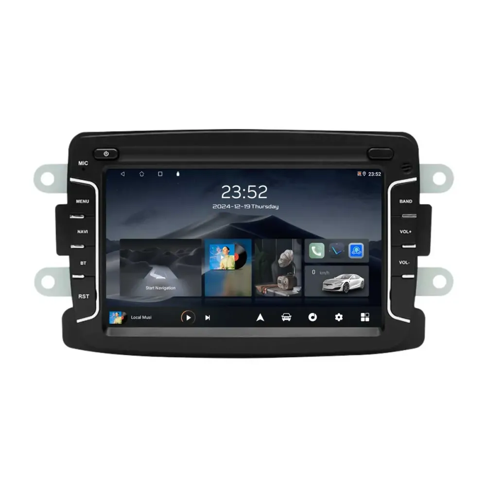 Navigation til Dacia Renault | Carplay | Android Auto | DAB+ | Bluetooth