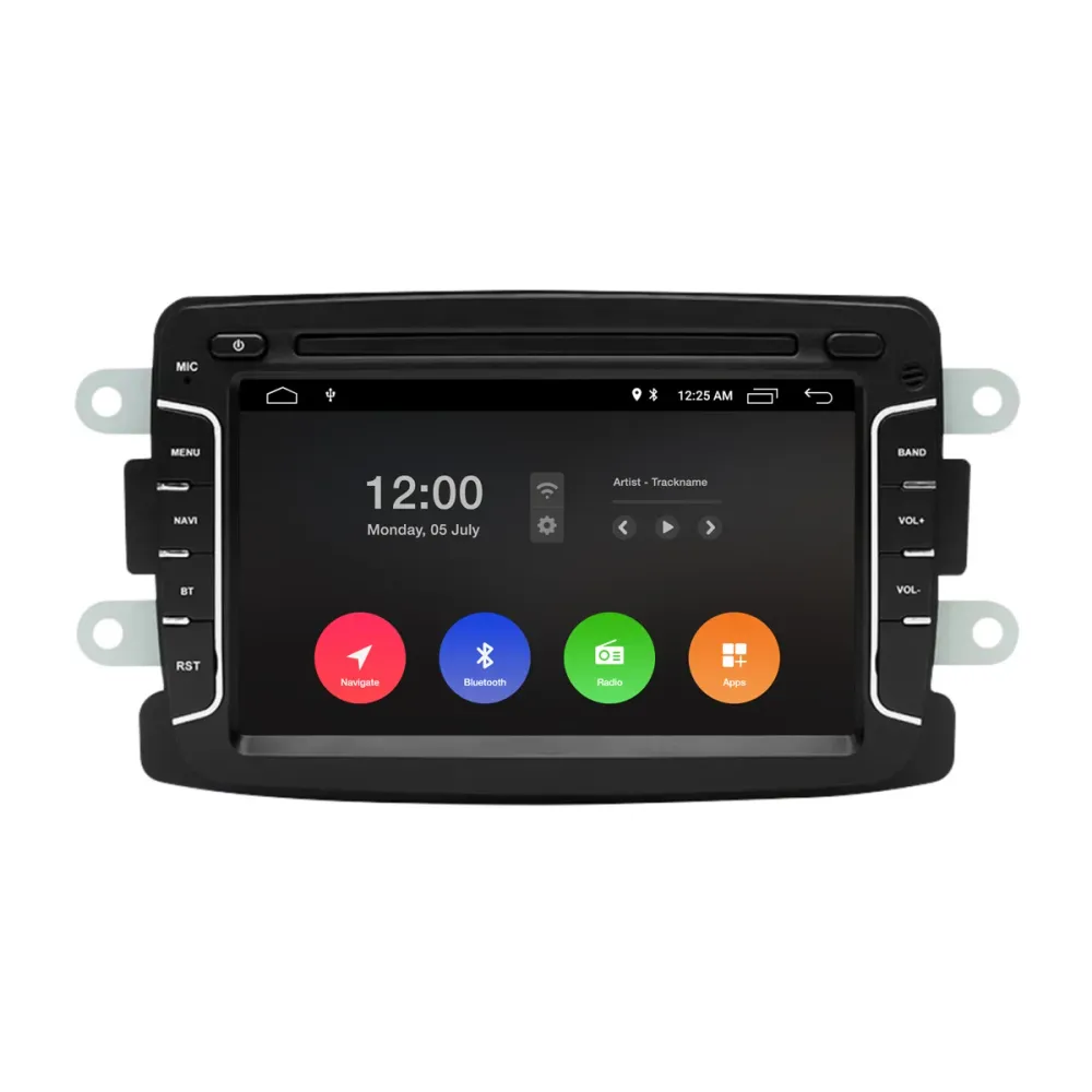 Navigation til Dacia Renault | CarPlay | Android Auto | DAB+ | Bluetooth