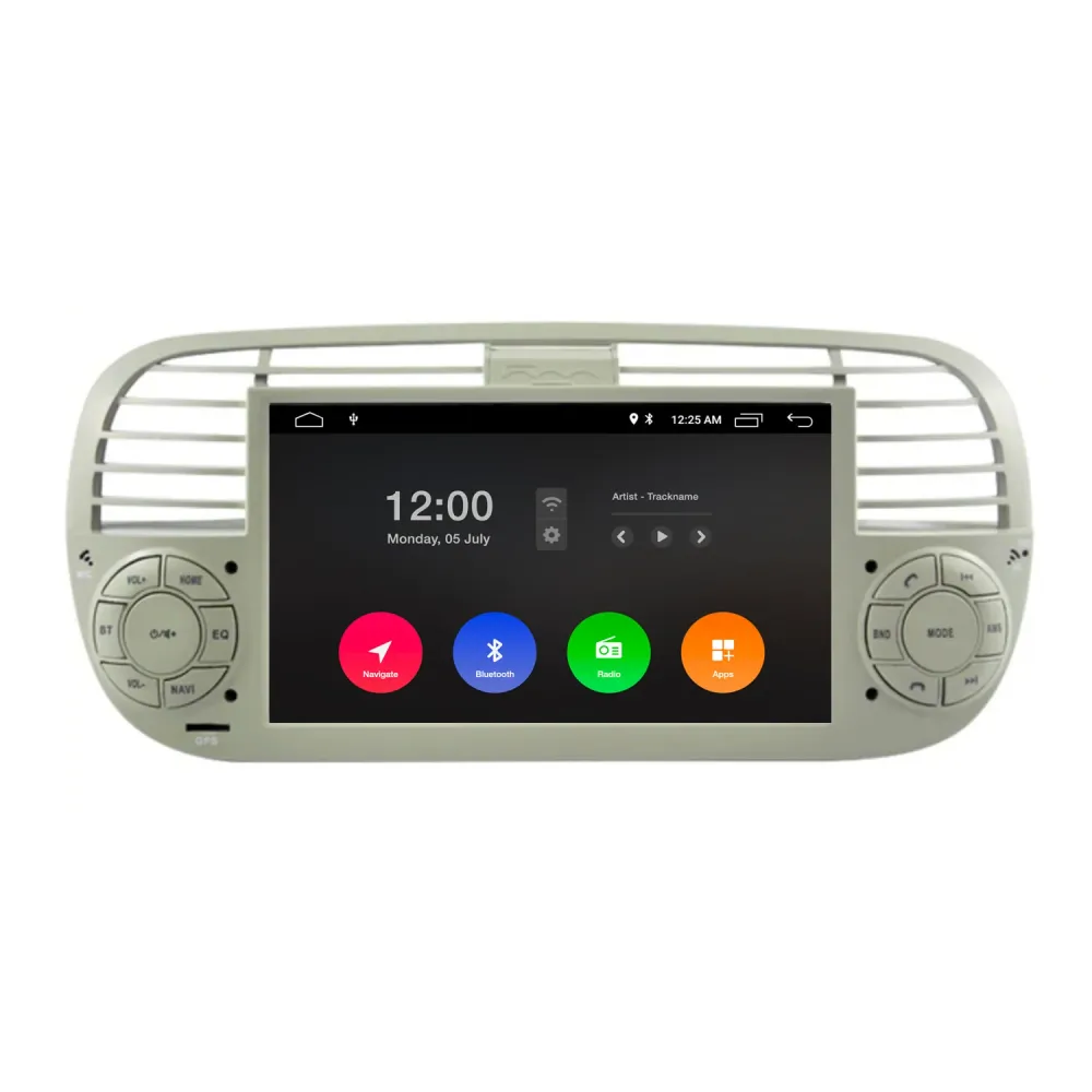 Navigation til Fiat 500 | CarPlay | Android Auto | DAB+ | Bluetooth
