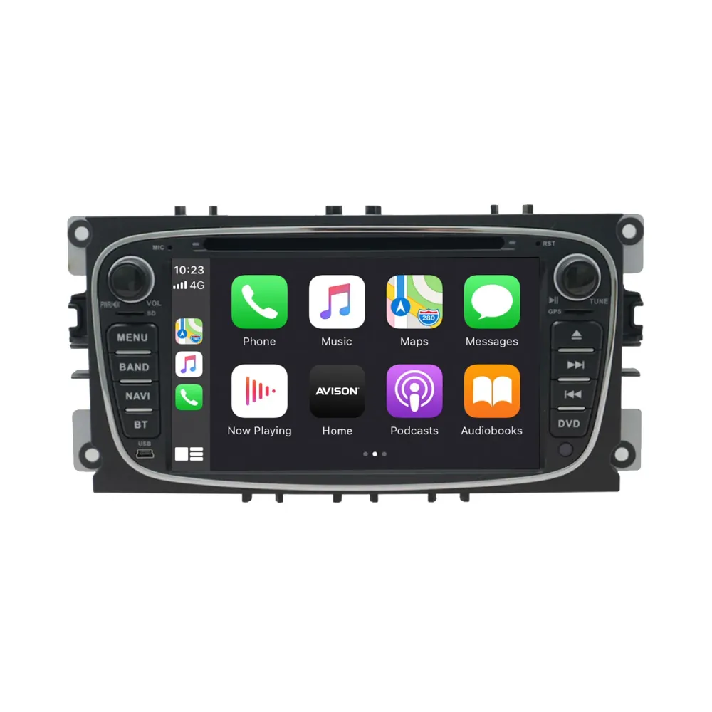 Navigation til Ford Black Oval 7" | CarPlay | Android | DAB+ | Bluetooth | 64GB