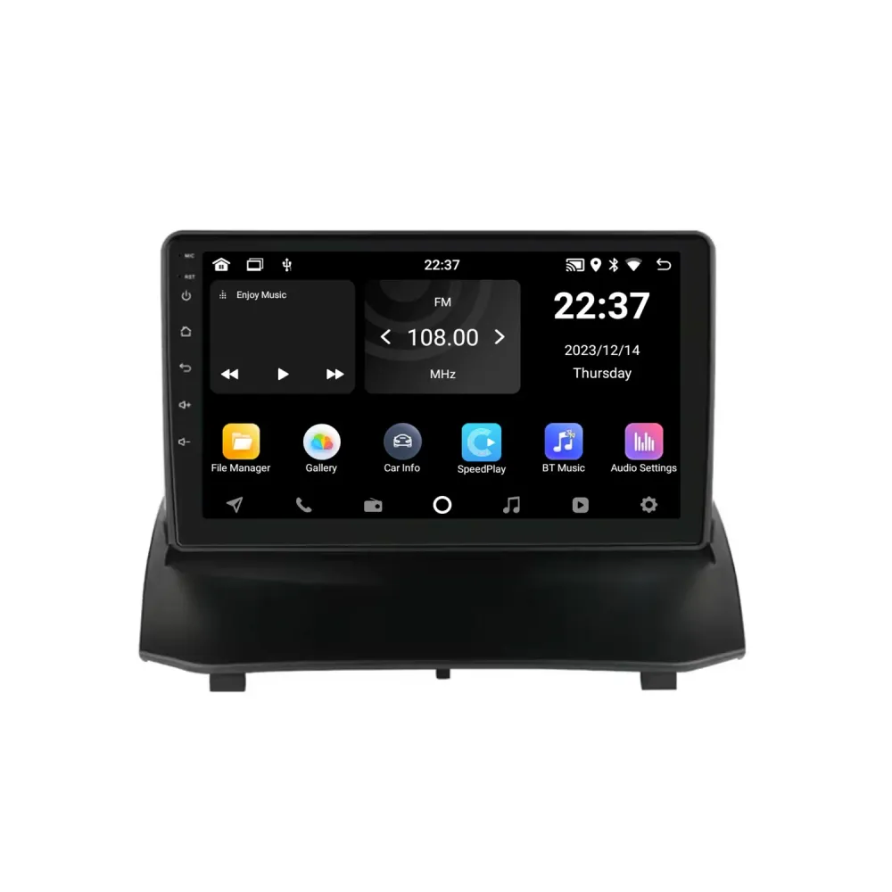 Navigation til Ford Fiesta 2009-2014 | CarPlay | Android Auto | WIFI | Bluetooth | QLED | XR4