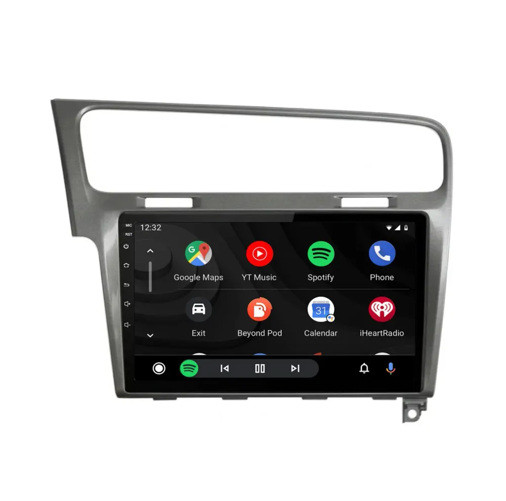 Navigation til VW Golf 7 | Carplay | Android | DAB+ | Bluetooth | 64 GB | Grå