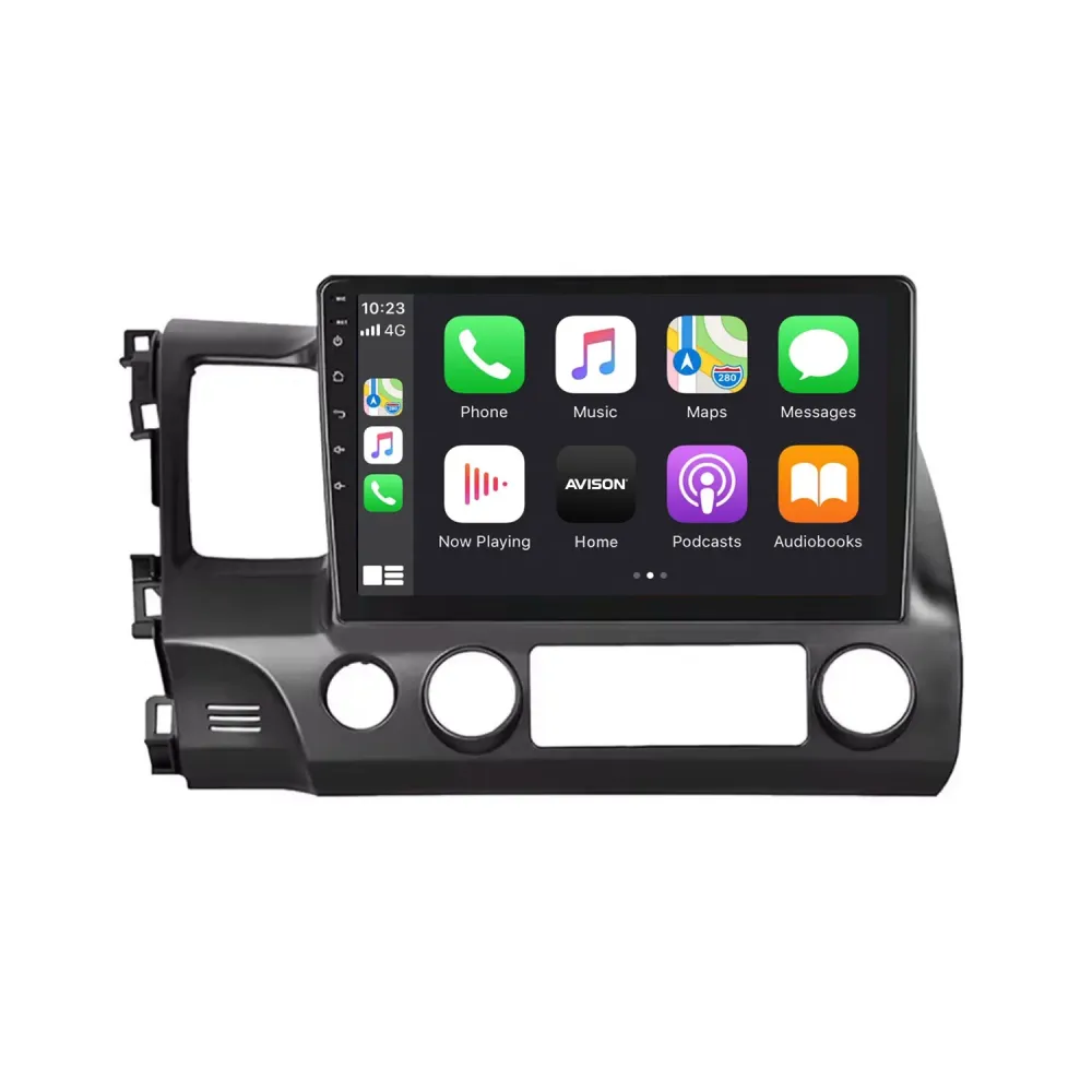Navigation til Honda Civic 2006-2011 | CarPlay | Android Auto | WIFI | Bluetooth | QLED | XR4