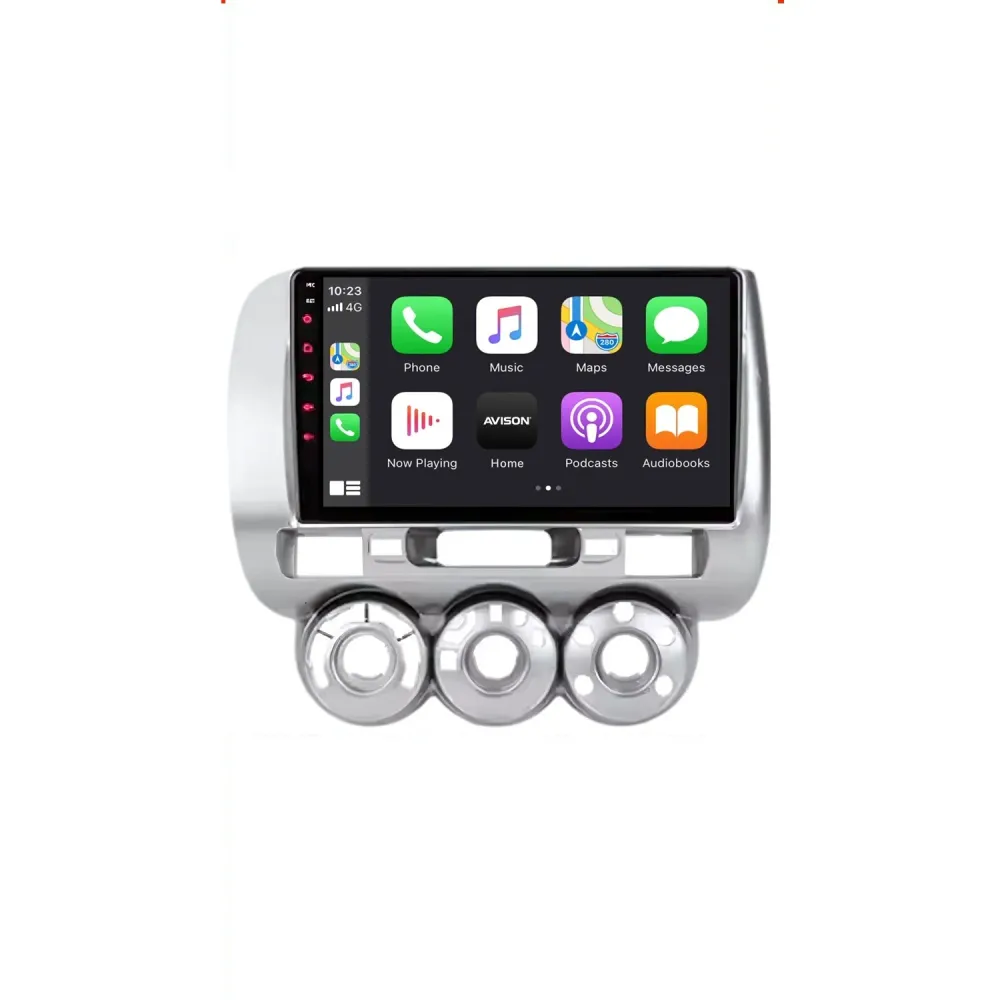Navigation til Honda Fit Jazz Stad 2002-2007 | CarPlay | Android Auto | WIFI | Bluetooth | QLED | XR4