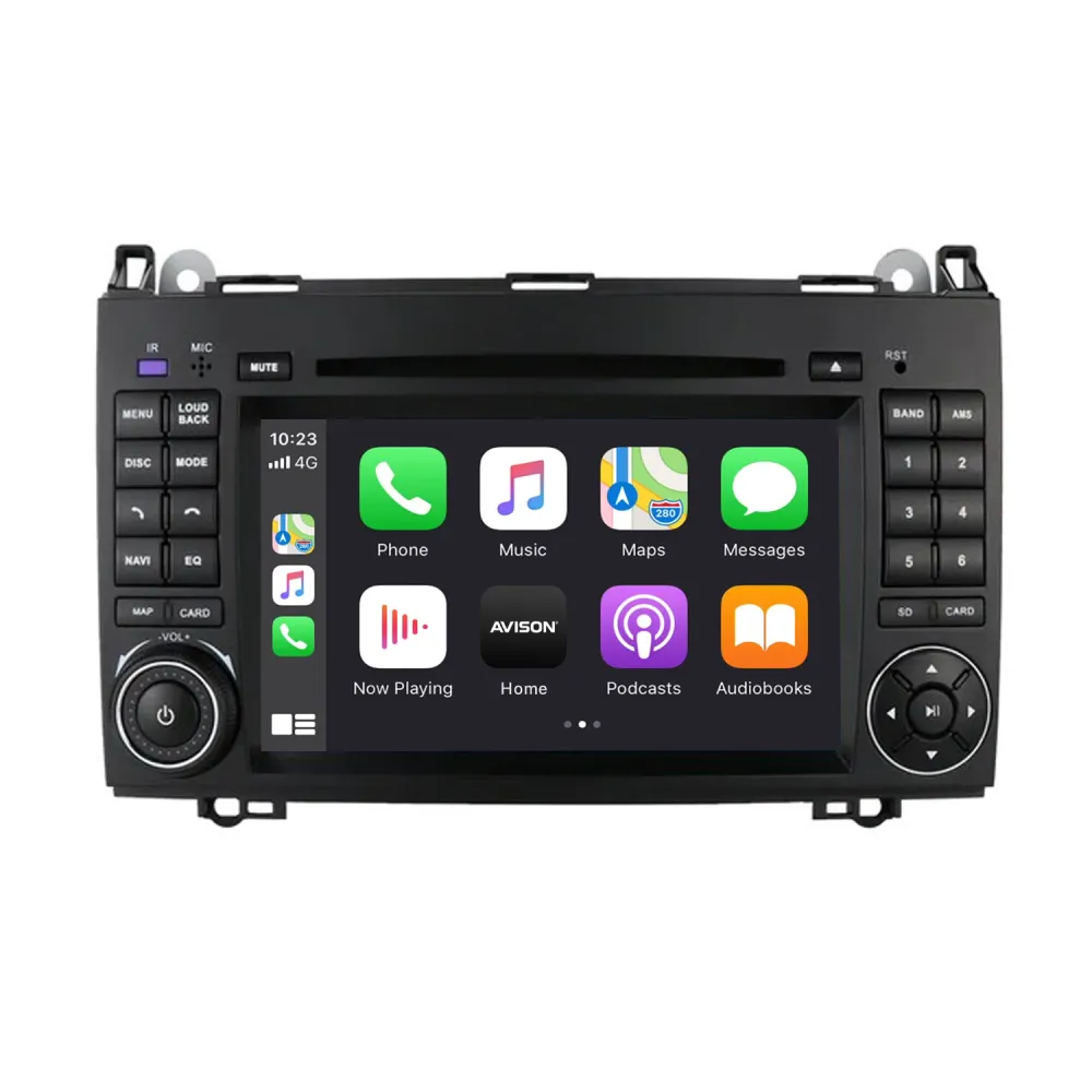 Navigation til Mercedes 7" | Carplay | Android | DAB | Bluetooth | 64GB