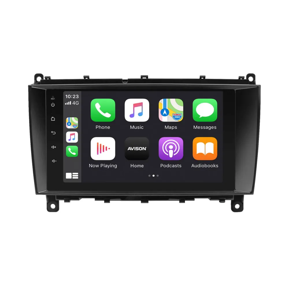 Navigation til Mercedes CLK 2003-2009 | Carplay | Android | DAB+ | Bluetooth | WIFI