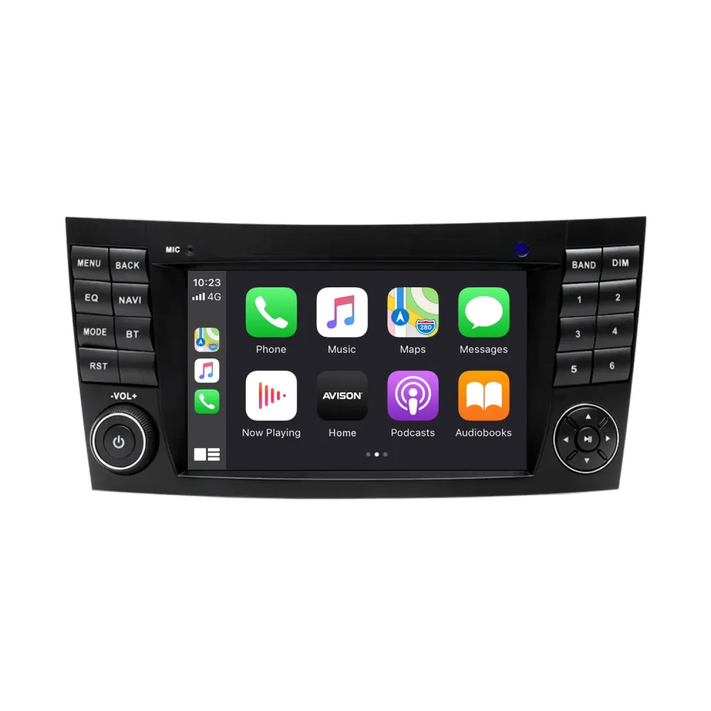 Navigation til Mercedes G CLS E-Klasse | Carplay | Android | DAB | Bluetooth