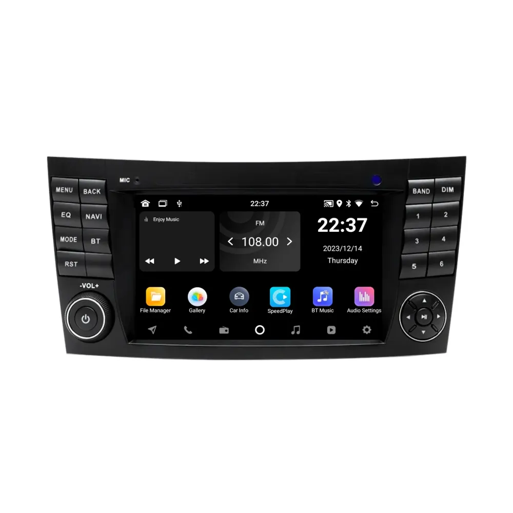 Navigation til Mercedes G CLS E-Klasse | Carplay | Android | DAB | Bluetooth