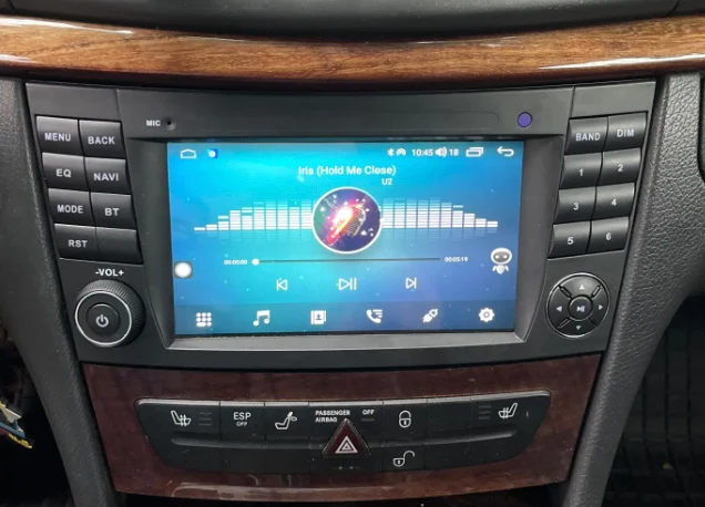 Navigation til Mercedes G CLS E-Klasse | Carplay | Android | DAB | Bluetooth