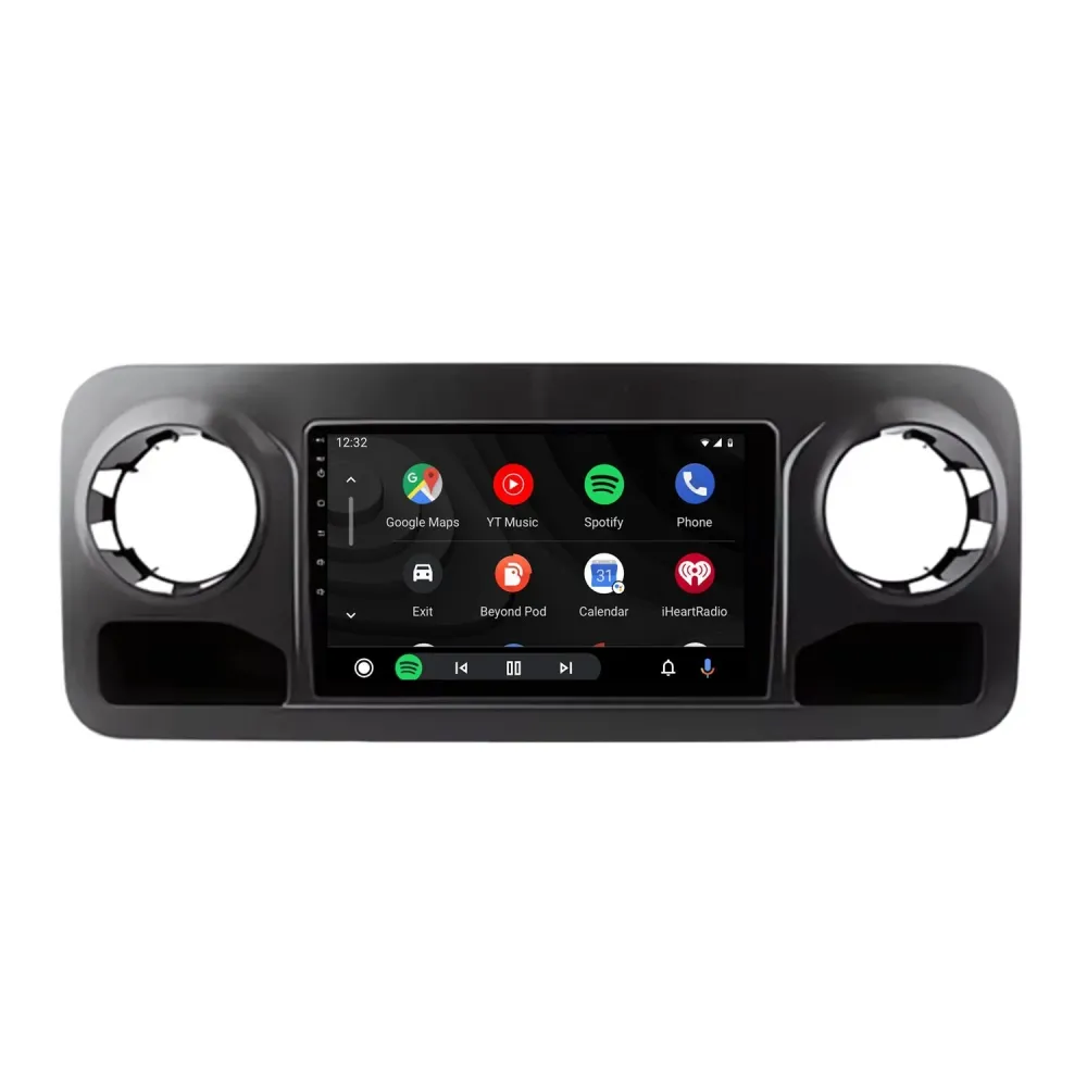 Navigation til Mercedes Sprinter W907 2018-2023 | CarPlay | Android Auto | WIFI | Bluetooth | QLED | XR4