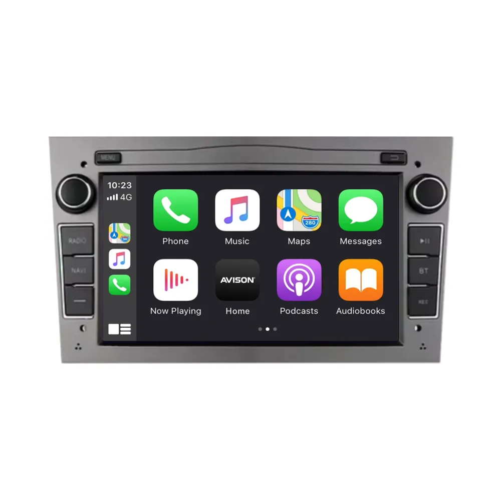 Navigation til Opel Grå 7" | Carplay | Android | DAB+ | Bluetooth | 32 GB