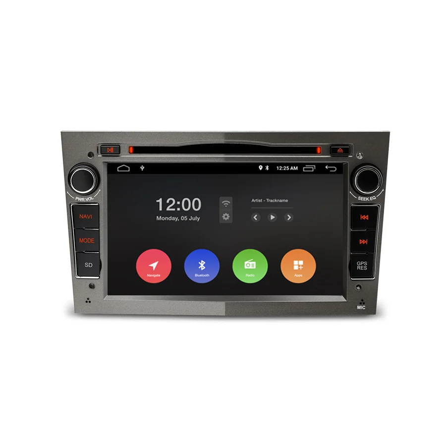 Navigation til Opel Grå 7" | Carplay | Android | DAB+ | Bluetooth | WIFI