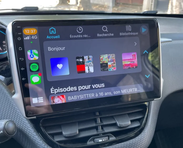 Navigation til Peugeot 2008 208 | Carplay | Android | DAB | Bluetooth