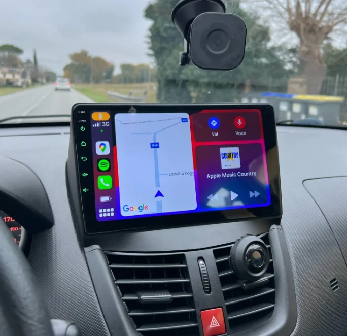 Navigation til Peugeot 207 207CC | Carplay | Android | DAB | Bluetooth