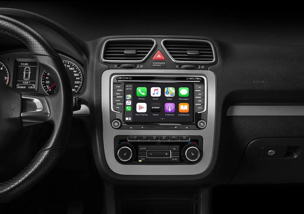 Navigation til VW Seat & Skoda 7" | Carplay | Android | WIFI | DAB+ | 128GB