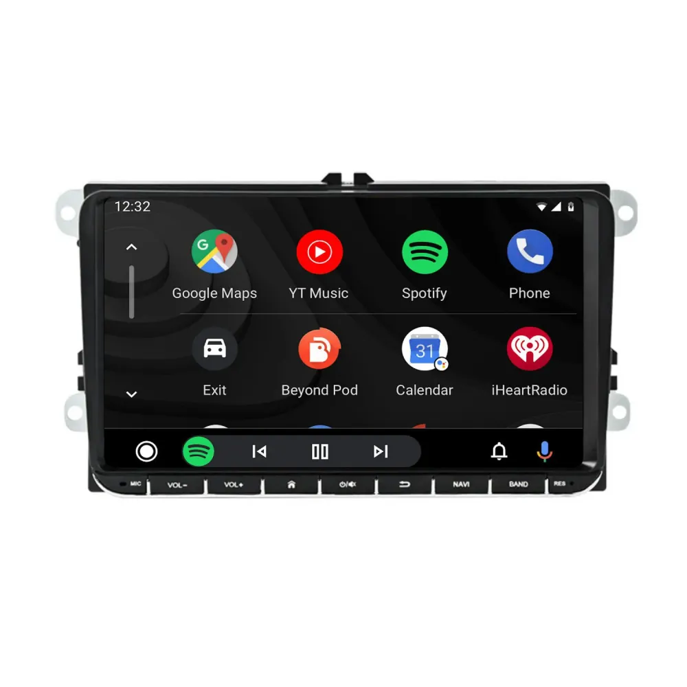 Navigation til VW Seat & Skoda 9" | Carplay Wireless | Android Auto | DAB+ | Android | 64 GB